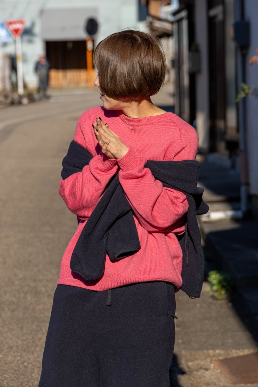 “River” Crew Neck Knit